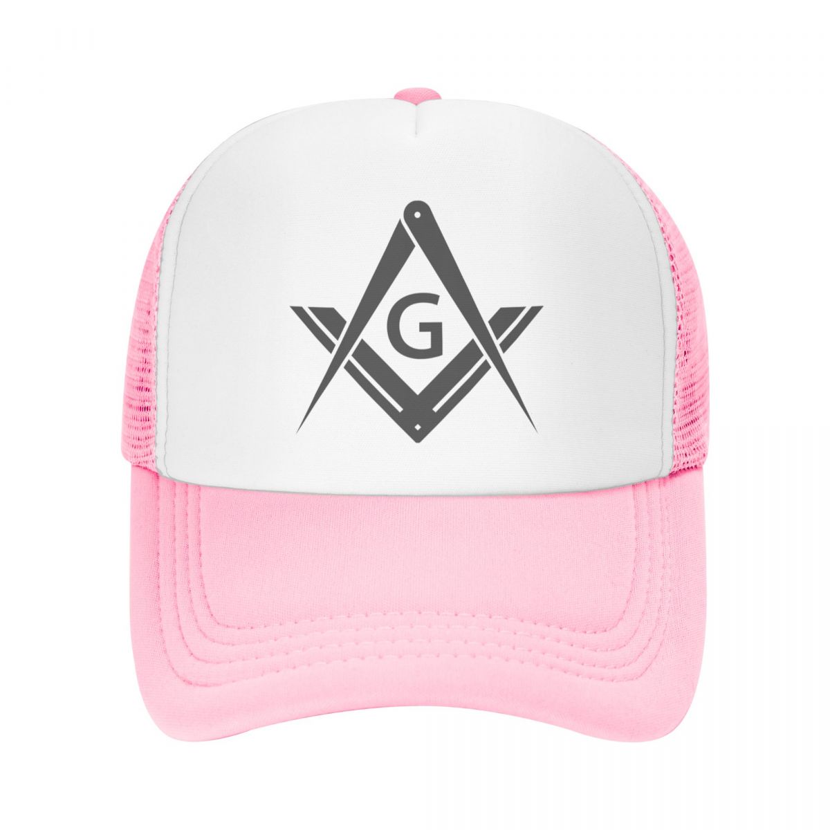 Master Mason Blue Lodge Baseball Cap - Square and Compass with G Adjustable (Various Colors) - Bricks Masons