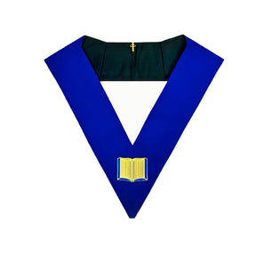 Chaplain Blue Lodge Collar - Royal Blue - Bricks Masons