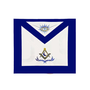 Junior Deacon Blue Lodge Apron - Royal Blue - Bricks Masons