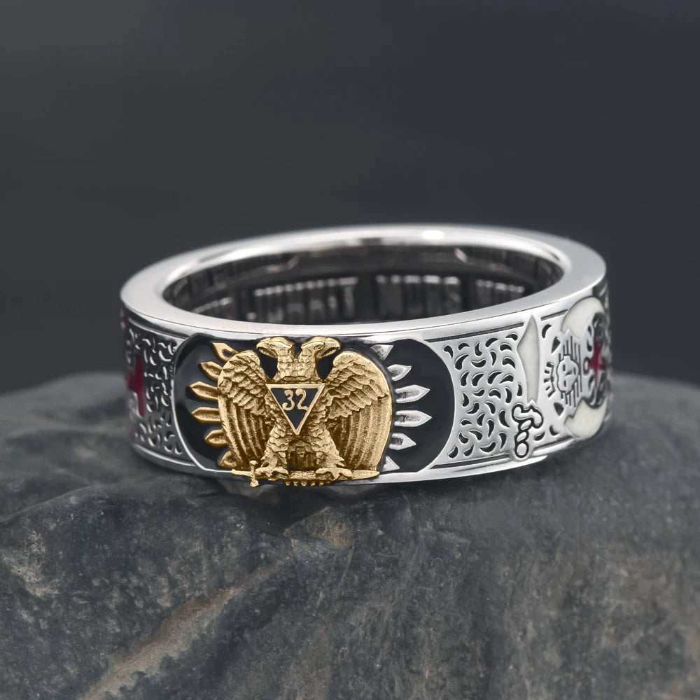 Band Style Masonic Golden Ring With Canada Flag Handmade Freemason Jewelry  - Etsy | Masonic ring, Freemason jewelry, Masonic jewelry