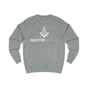Master Mason Blue Lodge Sweatshirt - Black Square and Compass G Ugly - Bricks Masons
