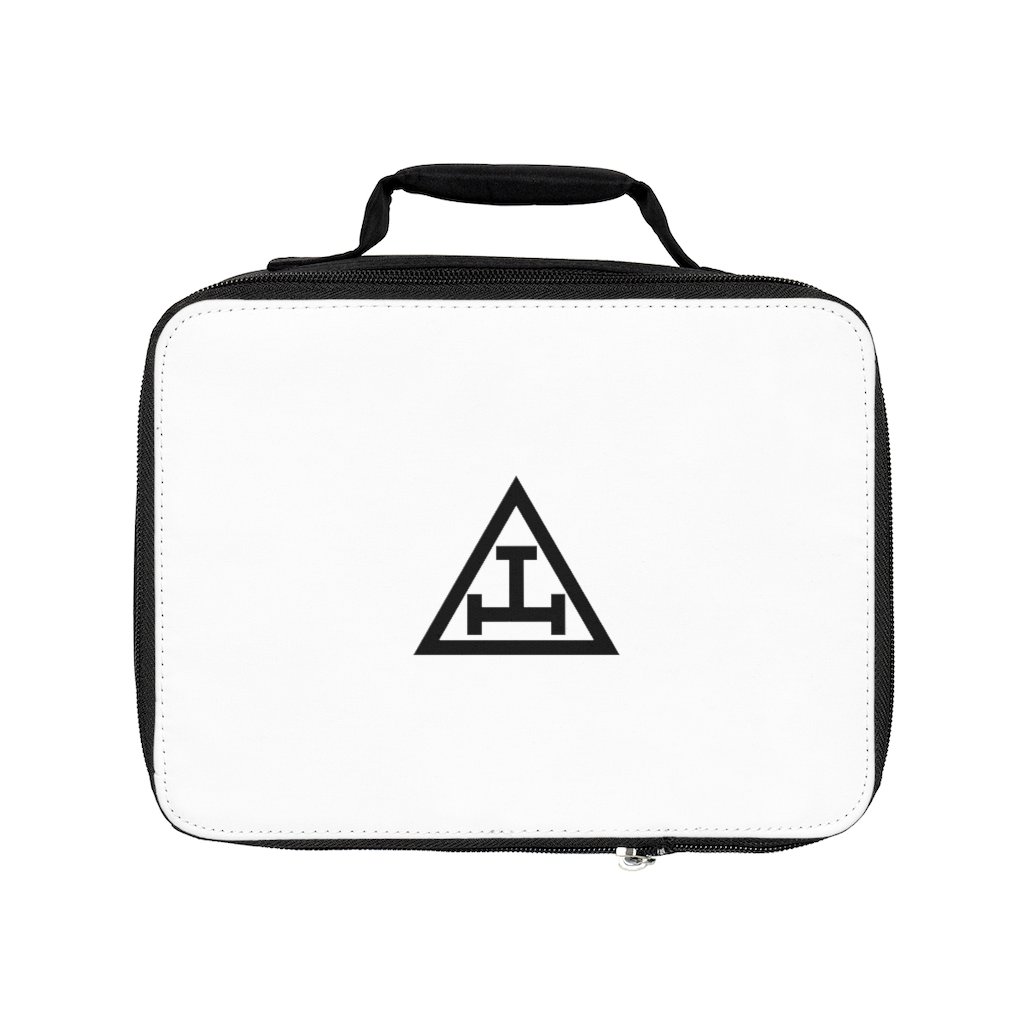 Royal Arch Chapter Lunch Bag - Black & White - Bricks Masons