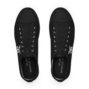 Shriners Sneaker - Low Top Black & White - Bricks Masons