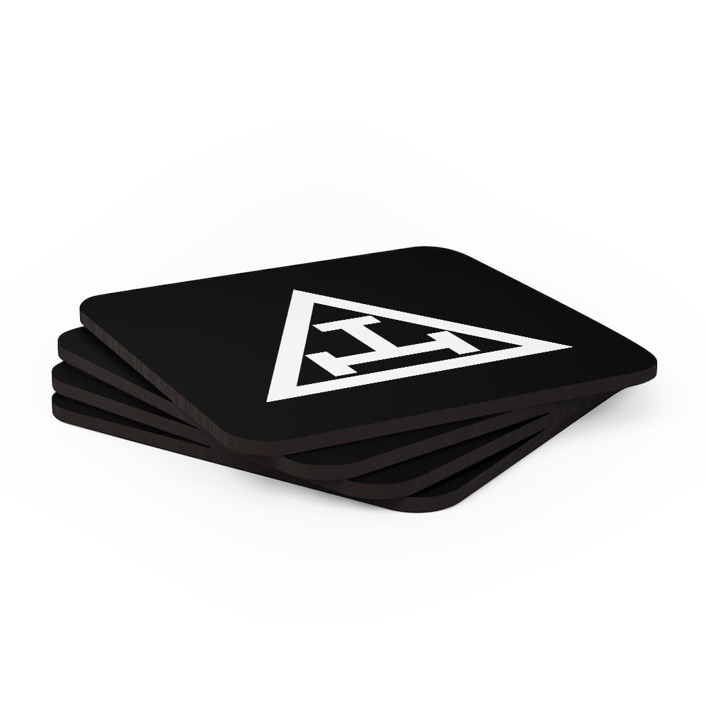 Royal Arch Chapter Coaster - Black & White - Bricks Masons