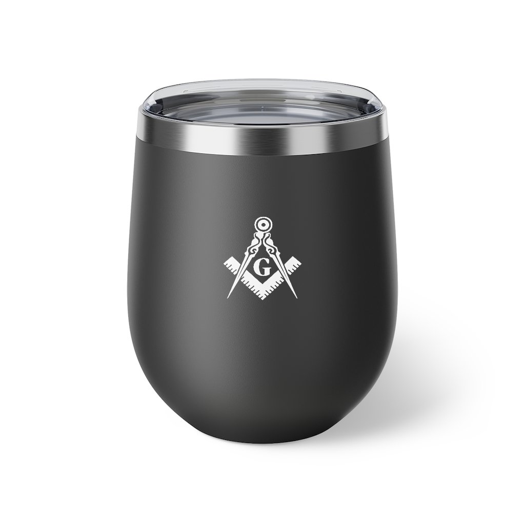 Master Mason Blue Lodge Vacuum Cup - Square & Compass G - Bricks Masons