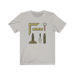 Masonic T-Shirt - Masonic Tools - Bricks Masons