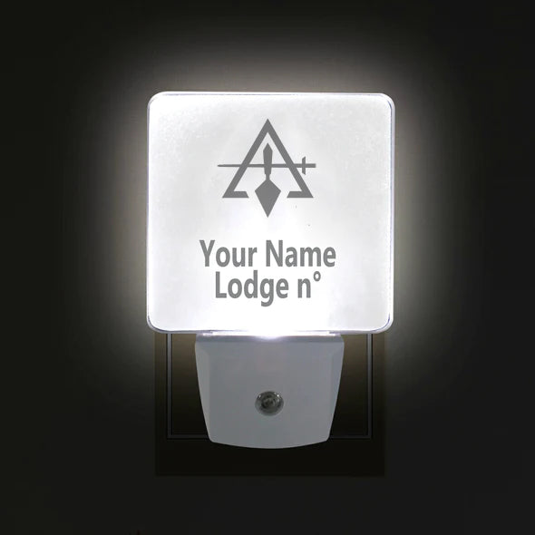 Council  LED Sign - 2 Pieces Plug-in - Bricks Masons