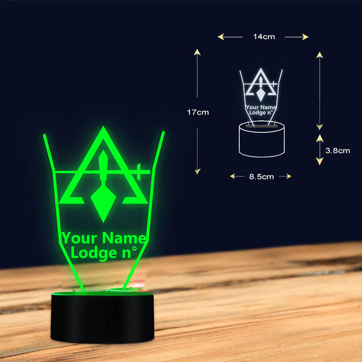 Council LED Sign - Various Colors - Bricks Masons