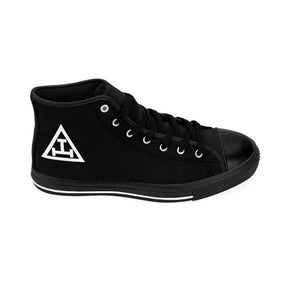 Royal Arch Chapter Sneaker - High-top Black & White - Bricks Masons