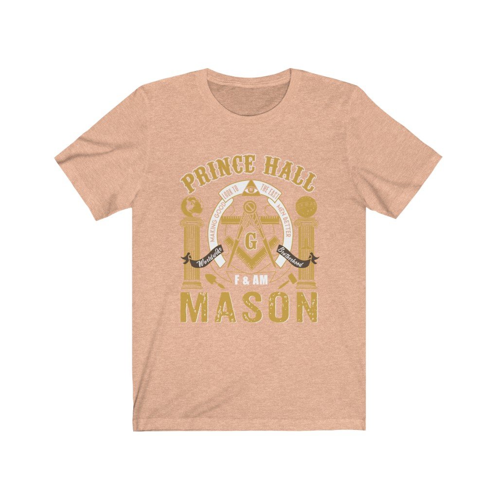 Masonic T-Shirt - Prince Hall - Bricks Masons