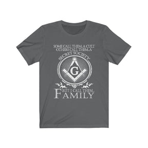 Masonic T-Shirt - They Are Family - Bricks Masons