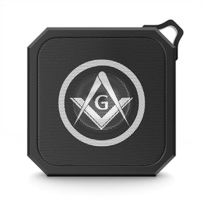 Master Mason Blue Lodge Bluetooth Speaker - Waterproof Square & Compass G - Bricks Masons
