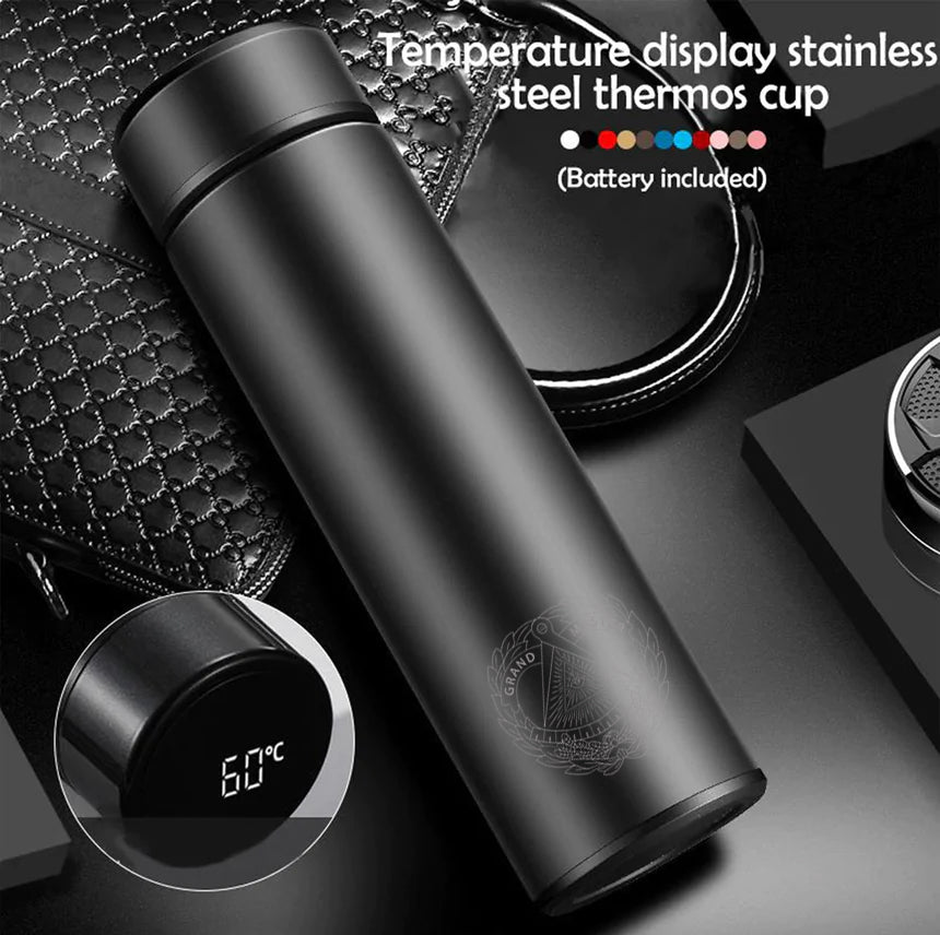 Grand Master Blue Lodge Vacuum Flask - Various Colors - Bricks Masons