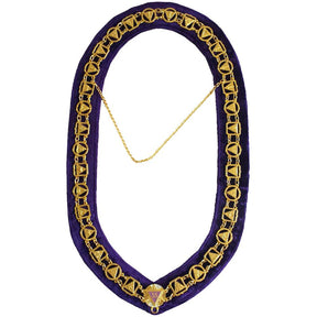 33rd Degree Scottish Rite Chain Collar - Gold Plated - Bricks Masons