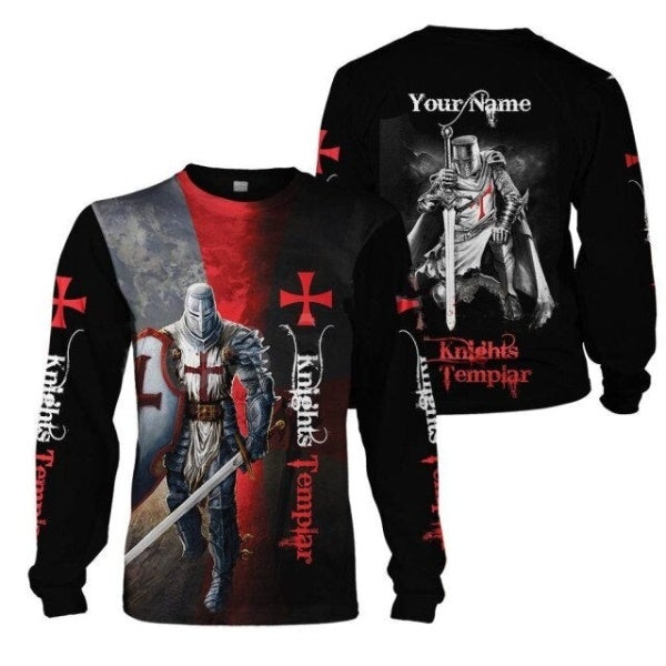 Knights Templar Commandery Hoodie - Casual Jesus Guard , Sweatshirts & Zipper - Bricks Masons