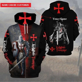 Knights Templar Commandery Hoodie - Casual Jesus Guard , Sweatshirts & Zipper - Bricks Masons