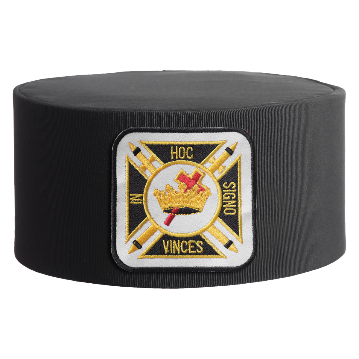 Knights Templar Commandery Crown Cap - IN HOC SIGNO VINCES - Bricks Masons