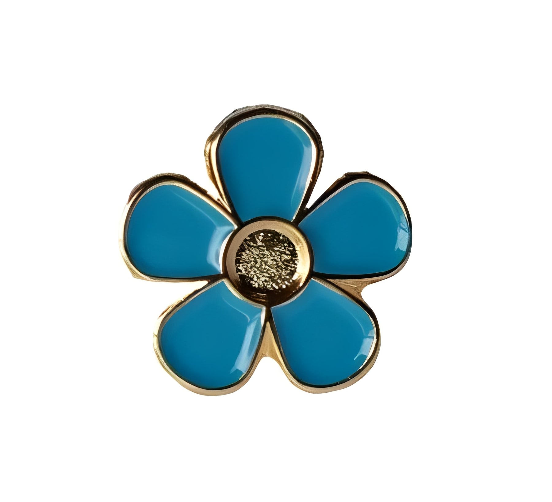 Masonic Lapel Pin - Forget Me Not Emblem - Bricks Masons