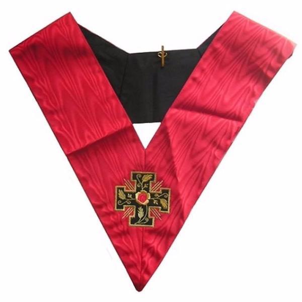 18th Degree Scottish Rite Collar -Croix potencée - Bricks Masons