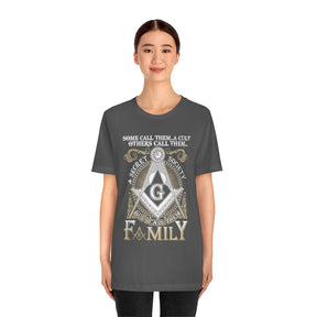 Masonic T-Shirt - I Call Them Family - Bricks Masons