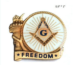 Masonic Lapel Pin - Various Appendants & Styles - Bricks Masons