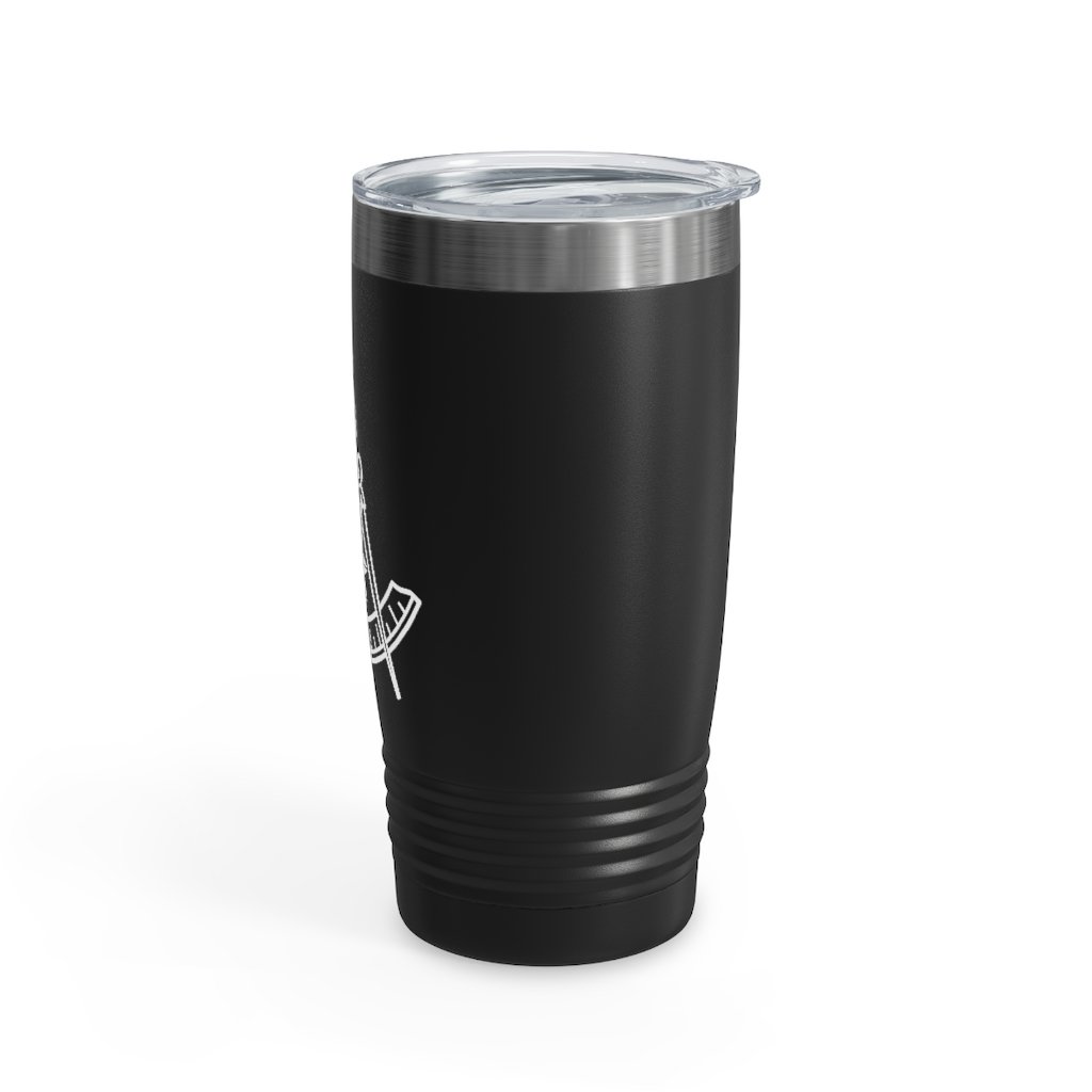 Past Master Blue Lodge California Regulation Ringneck Tumbler - 20oz Various Colors - Bricks Masons