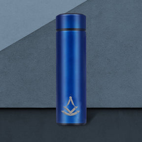 Past Master Blue Lodge Vacuum Flask - Various Colors - Bricks Masons