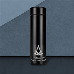 Past Master Blue Lodge Vacuum Flask - Various Colors - Bricks Masons
