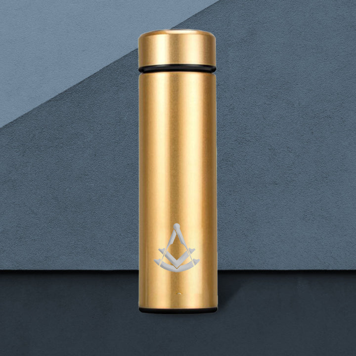 Past Master Blue Lodge Vacuum Flask - Various Colors - Bricks Masons
