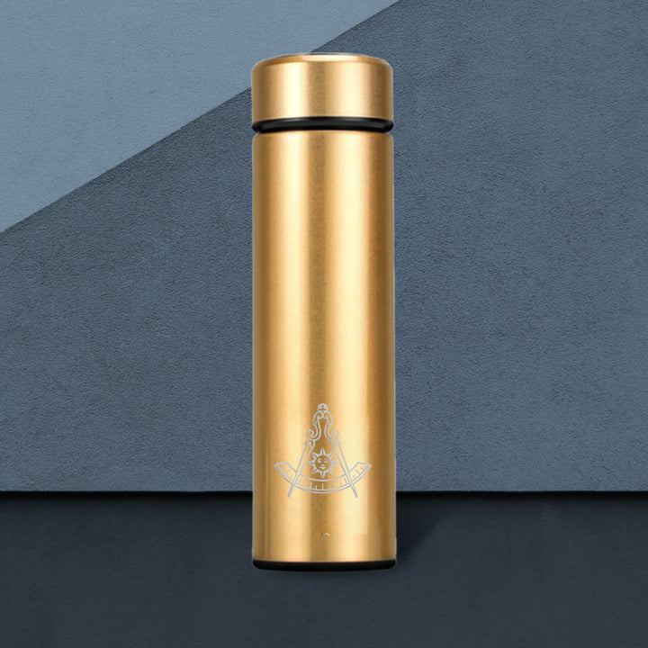 Past Master Blue Lodge California Regulation Vacuum Flask - Various Colors - Bricks Masons
