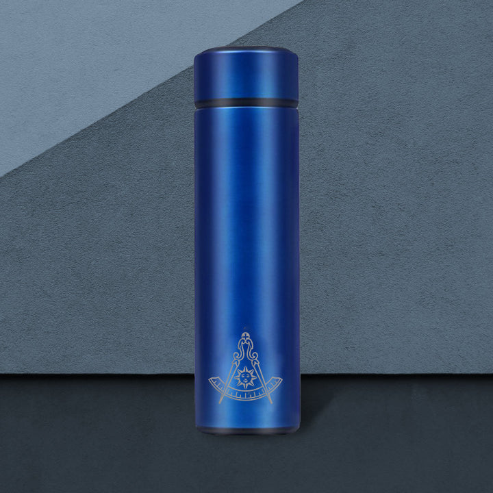 Past Master Blue Lodge California Regulation Vacuum Flask - Various Colors - Bricks Masons