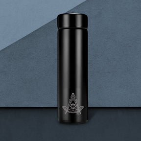 Past Master Blue Lodge California Regulation Vacuum Flask - Various Colors - Bricks Masons
