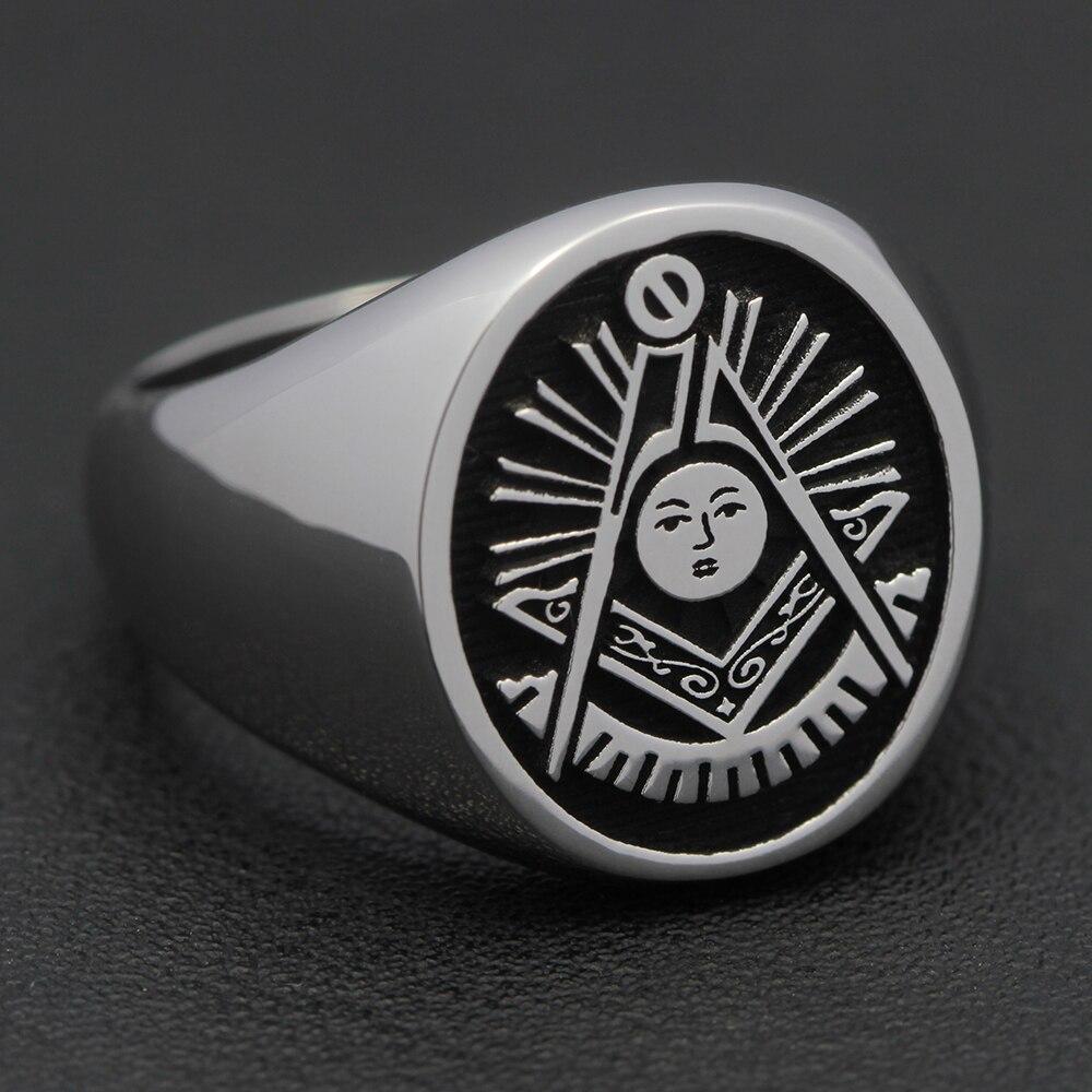 Masonic Ring Unique Design in Sterling Silver Style 002 - Etsy | Masonic  ring, Masonic jewelry, Silver fashion