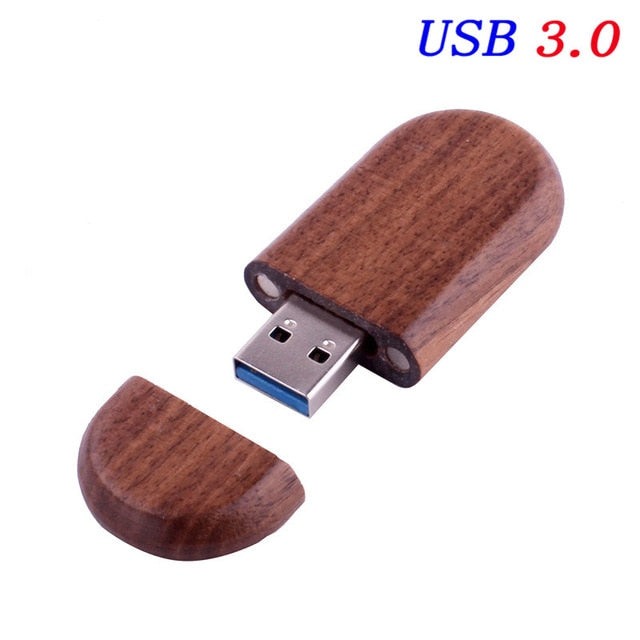 33rd Degree Scottish Rite USB Flash Drives - Wings Up Various Wood Colors - Bricks Masons