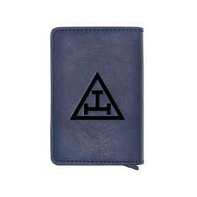 Royal Arch Chapter Wallet - Triple Tau & Credit Card Holder (4 Colors) - Bricks Masons