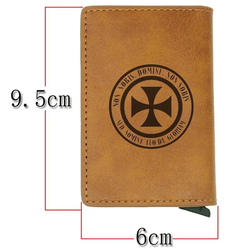 Knights Templar Commandery Wallet - Credit Card Holder (4 colors) - Bricks Masons