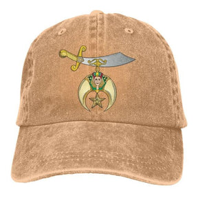 Shriners Baseball Cap - Adjustable - Bricks Masons
