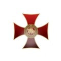 Knights Templar / Order Of Malta / Commandery Lapel Pin - Red Cross Army Crusader - Bricks Masons