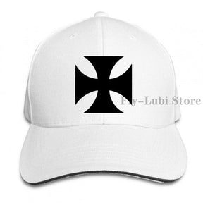 Knights Templar Commandery Baseball Cap - Cross adjustable Baseball Adjustable Cap - Bricks Masons