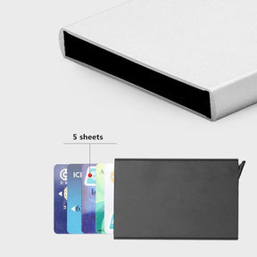 OES Wallet - Credit Card Holder Aluminum Box - Bricks Masons