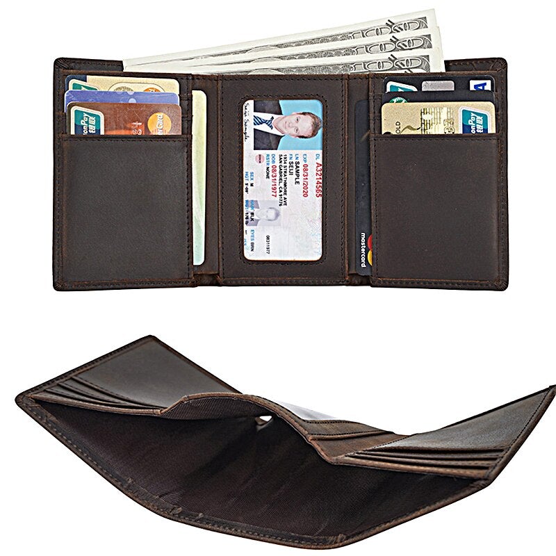 Shriners Wallet - Genuine Leather and Credit Card Holder - Bricks Masons