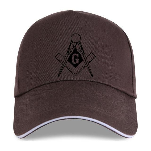 Master Mason Blue Lodge Baseball Cap - Compass & Square G (12 colors) - Bricks Masons