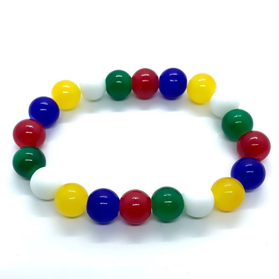 OES Bracelet - Handmade Multicolored - Bricks Masons