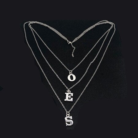 OES Necklace - Lady Charm - Bricks Masons