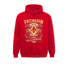 Master Mason Blue Lodge Hoodie - "So Mote It Be" SMIB Square & Compass G - Bricks Masons