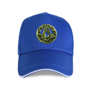Master Mason Blue Lodge Baseball Cap - Square and Compass G Adjustable (12 colors) - Bricks Masons