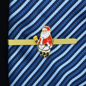Masonic Tie Bar - Christmas Santa - Bricks Masons
