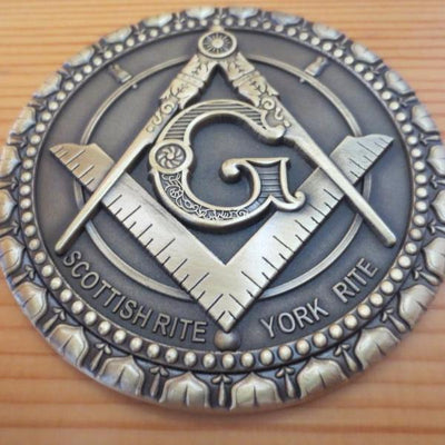 Scottish Rite Car Emblem - 3D Medallion | Bricks Masons