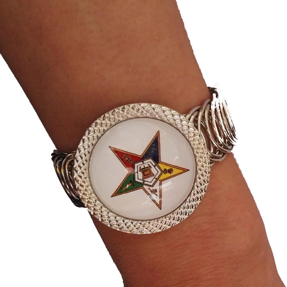 Order of Eastern Star Spring Bracelet - Bricks Masons