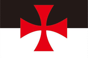 Cross Pat̩e Knights Templar Flag - Bricks Masons